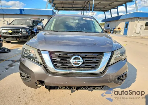 2017 Nissan Pathfinder S из США, поврежденный, VIN 5N1DR2MN8HC686058